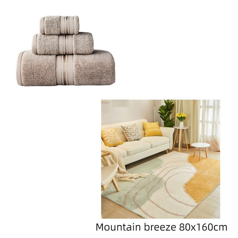 Pure Cotton Towel Set – Plush & Durable - AVENWU