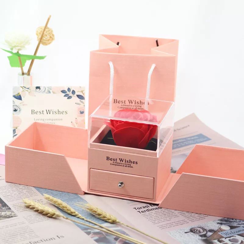 Elegant Valentine’s Day Eternal Flower gift symbolizing everlasting love.