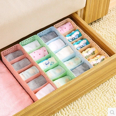 Stackable 5-Cell Drawer Organizer