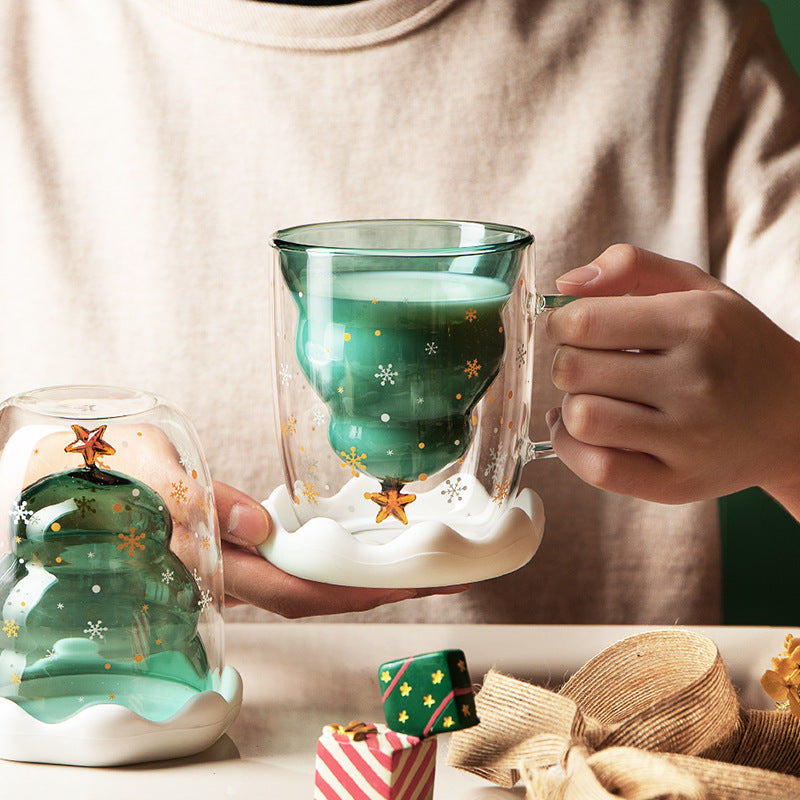 glass coffee cup