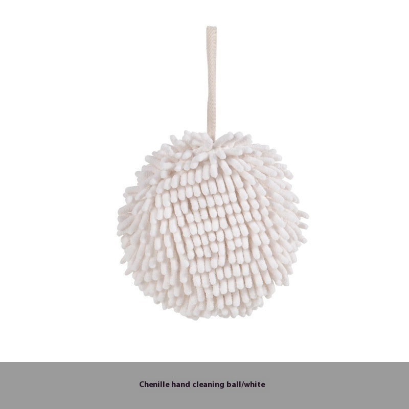 Absorbent Hand-Wiping Ball – Quick-Dry Hanging Cloth for Kitchen & Bathroom Use - AVENWU