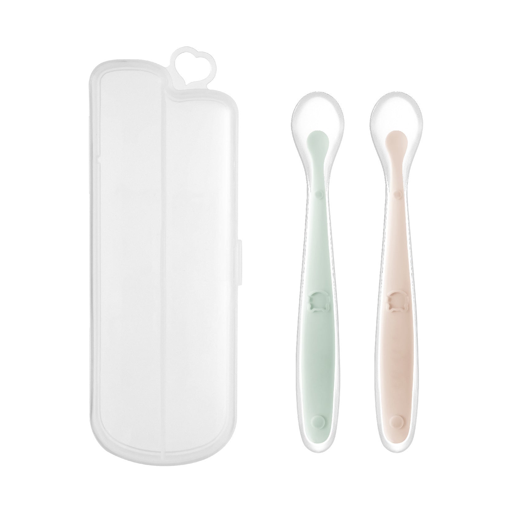 Baby food supplement spoon

Infant feeding spoon

