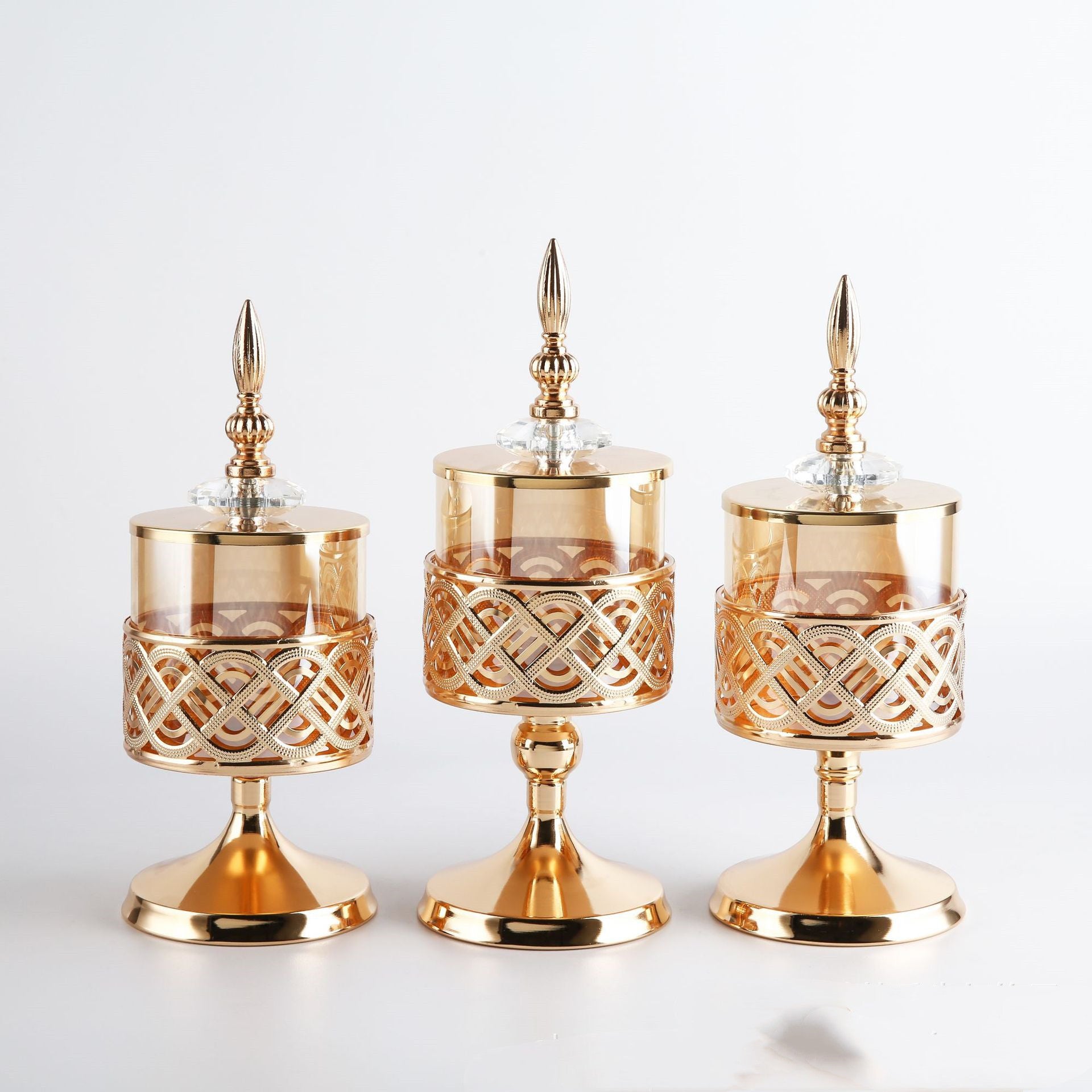 glass table candle holder

