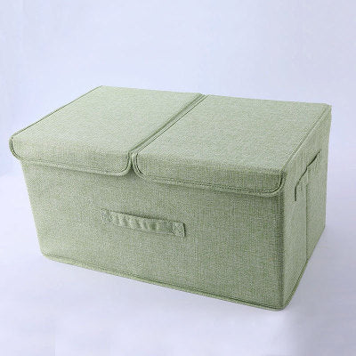 Foldable storage bin

