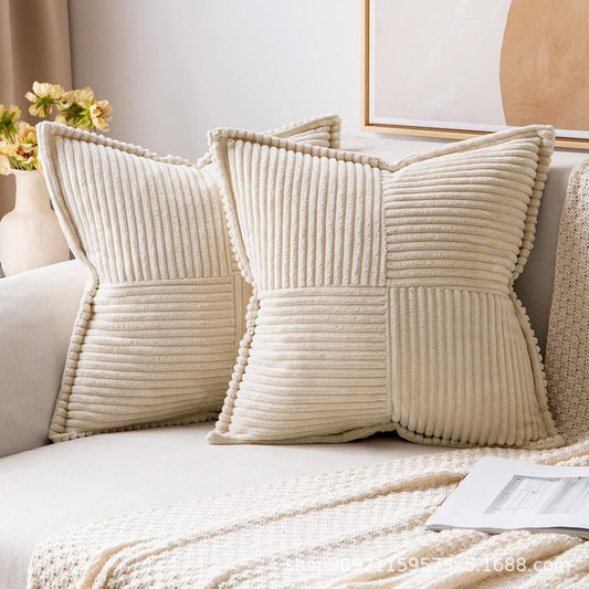 Decorative throw pillow covers
