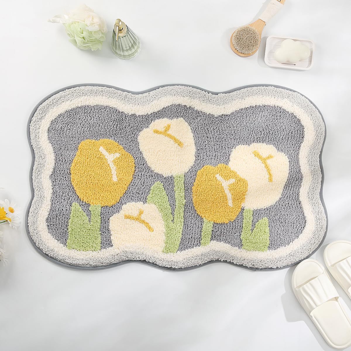 Cashmere-Like Bathroom Mat