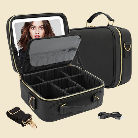 LED makeup organizer