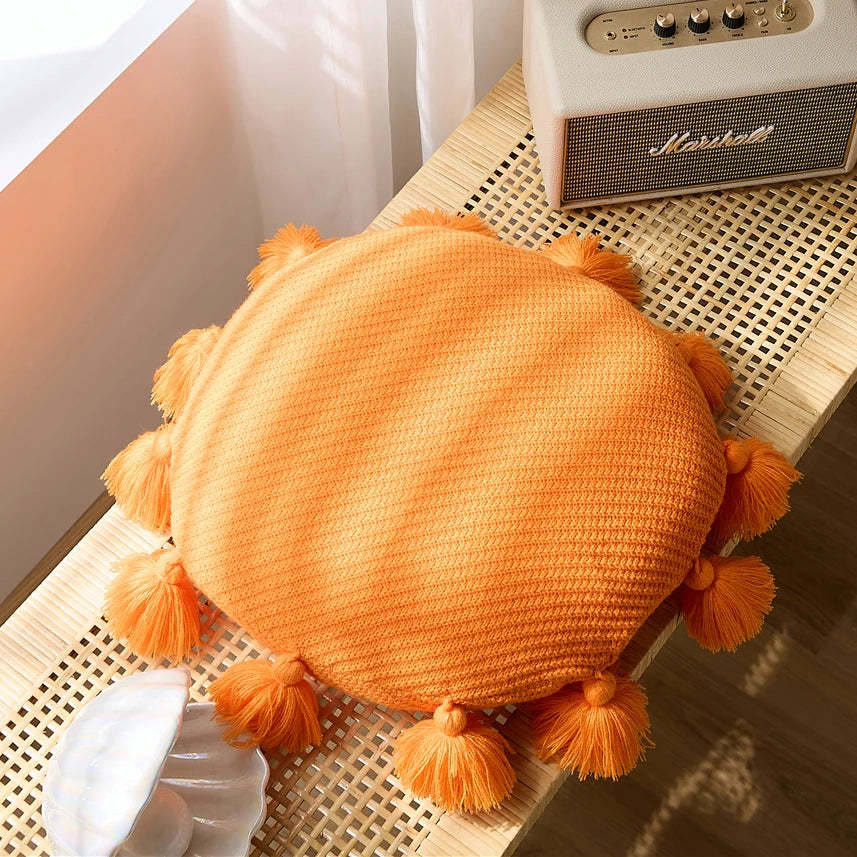 Sofa throw cushion