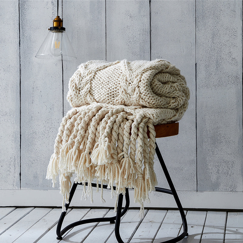 Handmade Knitted Blanket