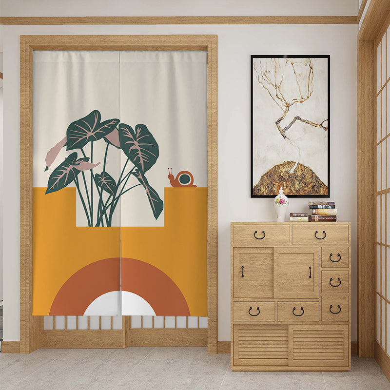 Custom Fabric Door Partition Curtain – Stylish Room Divider with Modern Utility - AVENWU