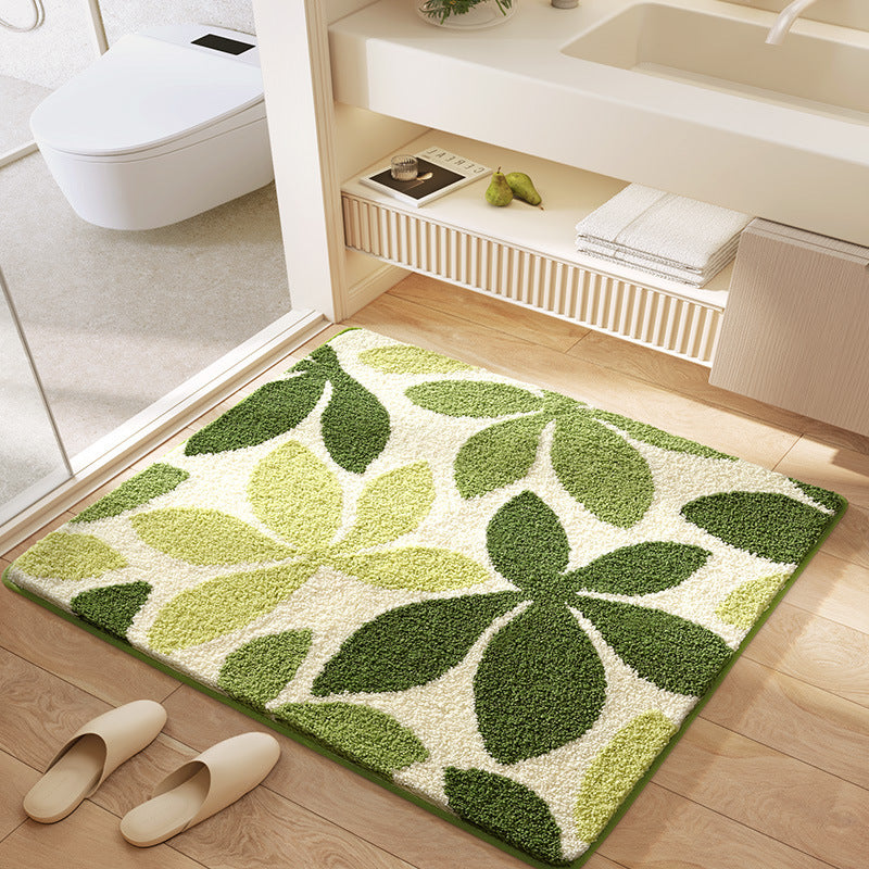 Absorbent floor mat

