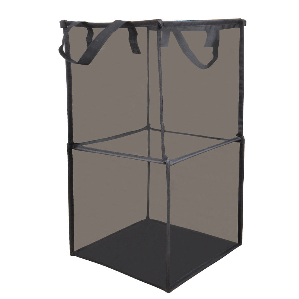Washable bathroom hamper

