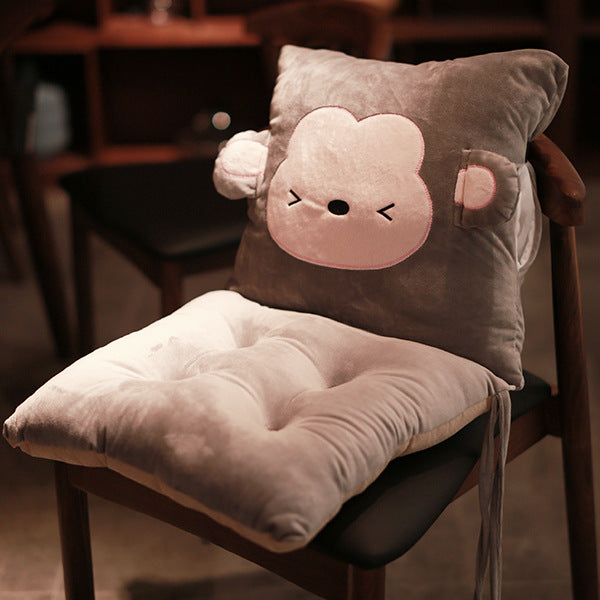 "Comfortable Chair Seat Cushion with Backrest – Thick, Soft & Durable Design" - AVENWU