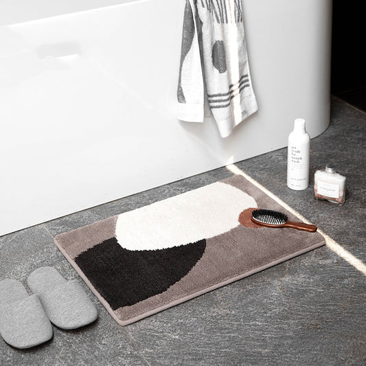 Soft bathroom mat

