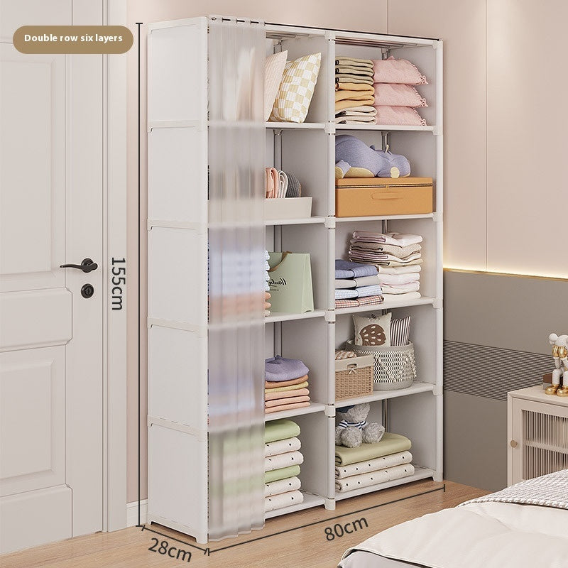 Wardrobe storage rack

