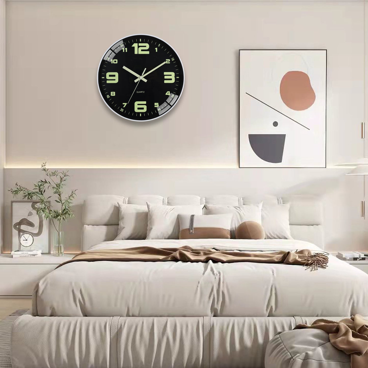 bedroom wall clock

