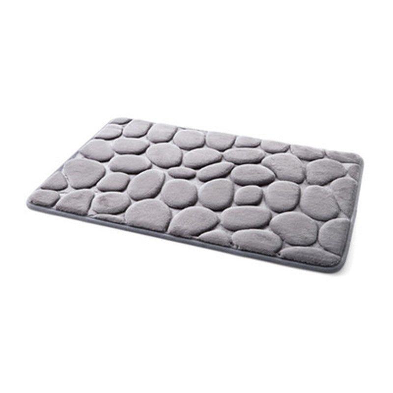 Bathroom Absorbent Floor Mats Bathroom Non-slip Mats Home Kitchen Mats Bedroom - AVENWU