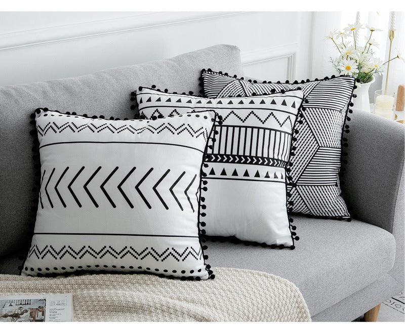 Bohemian-Inspired Decorative Throw Pillow – Ethnic Pattern Cushion for Sofa & Bed - AVENWU
