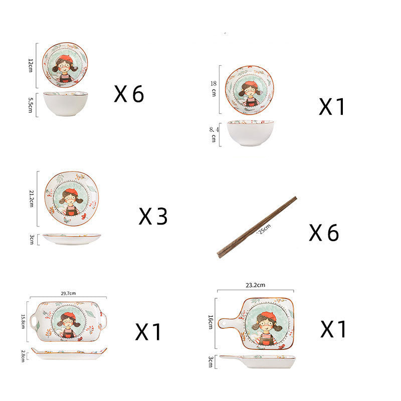 rice plate set