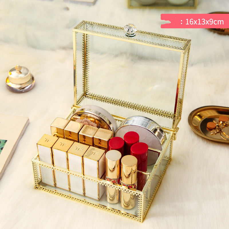 compact cosmetic storage box