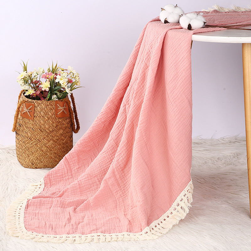 Tassel stroller blanket

Baby stroller wrap blanket

