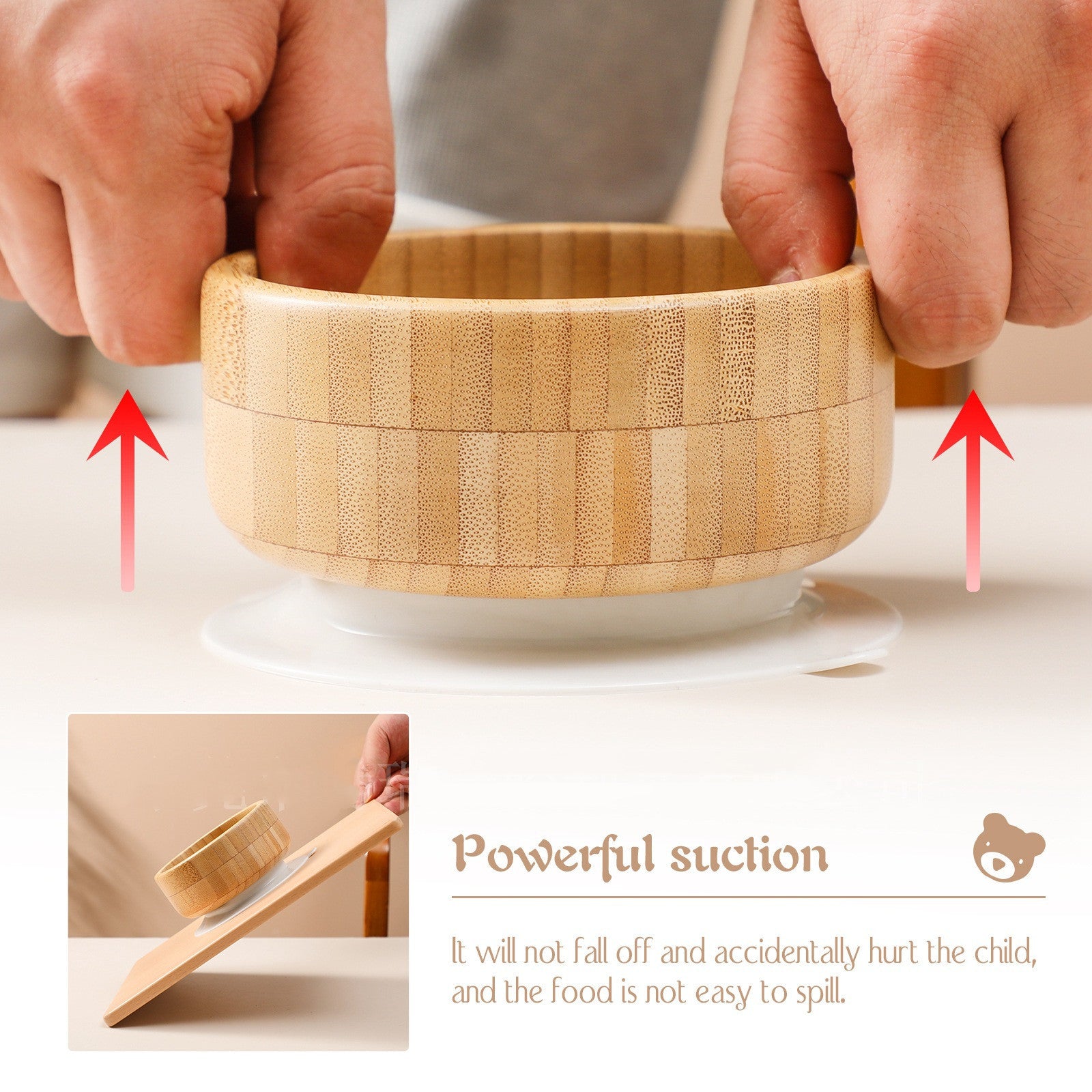 Wooden baby food bowl

Supplementary food bowl for babies