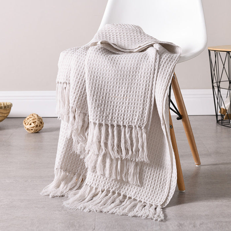 Minimalist wool throw

Cozy bed and sofa blanket