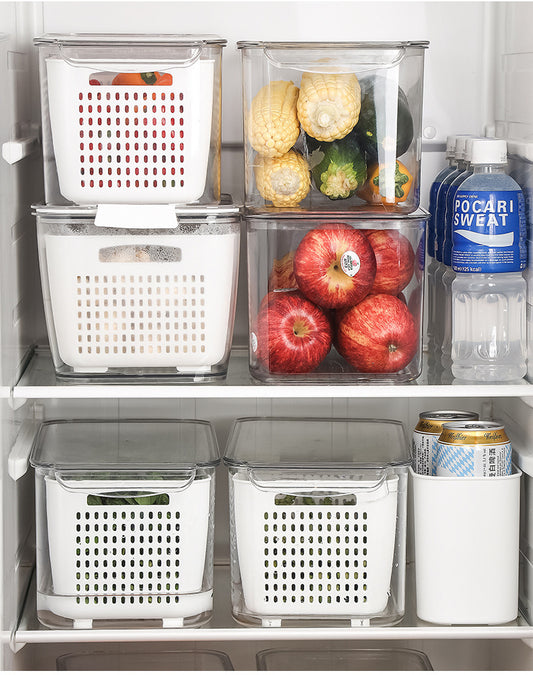 refrigerator storage box

