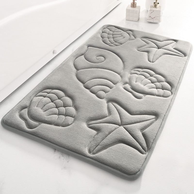 Soft bathroom mat

