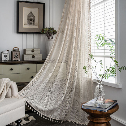 Rustic farmhouse curtains

