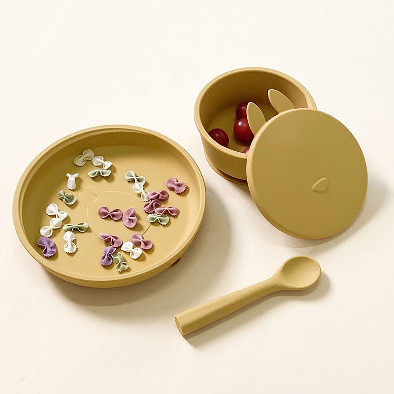 Silicone baby feeding set

Complementary food bowl