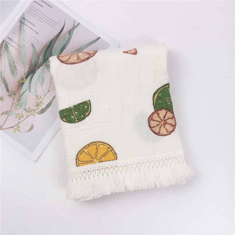 Children’s Cotton Tassel Blanket