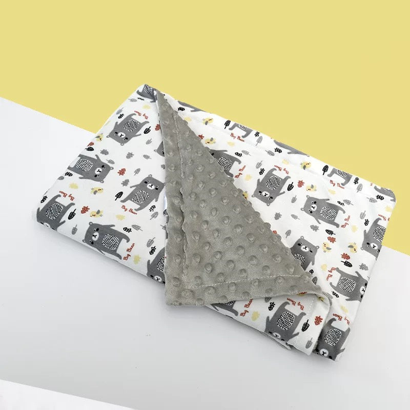Flannel fleece baby blanket

Flamingo swaddle wrap