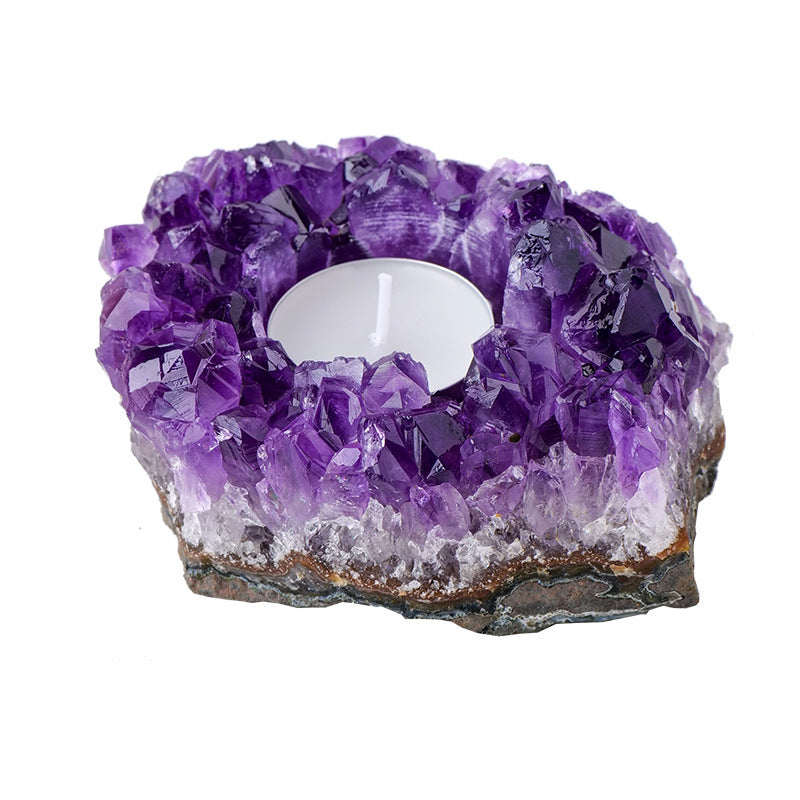 Crystal candle ornament

