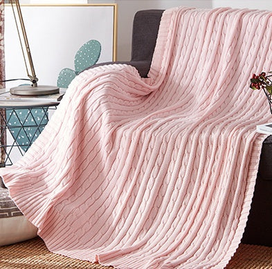 Solid color throw blanket

Breathable cotton throw