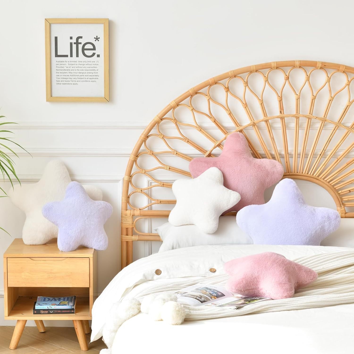 Decorative throw pillow

Plush floor cushion

