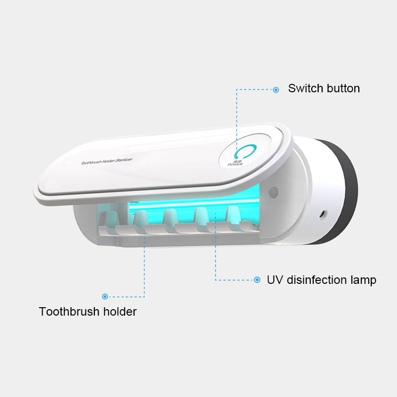 Toothbrush sanitizer holderToothbrush sanitizer holder