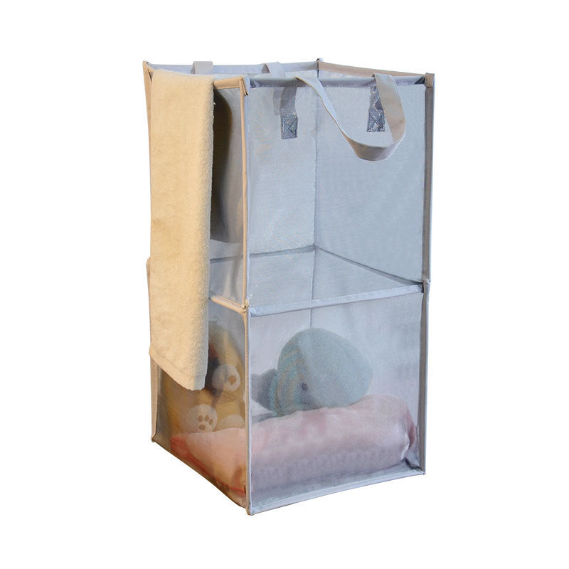 Washable bathroom hamper

