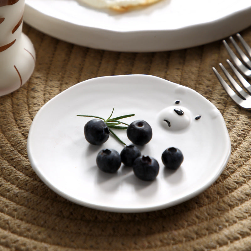kids dish and plate

