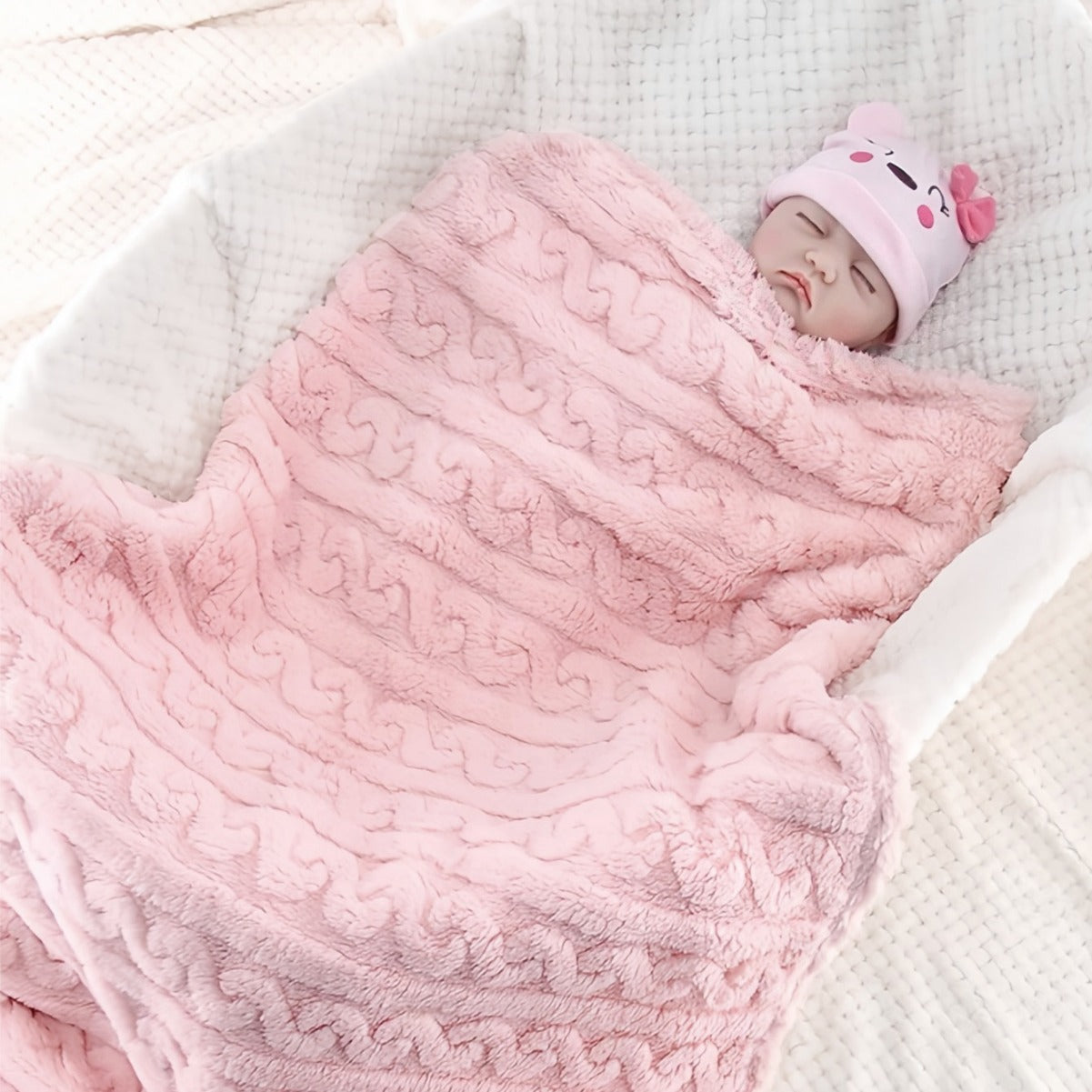 Water-absorbing baby blanket

Soft thick baby blanket

