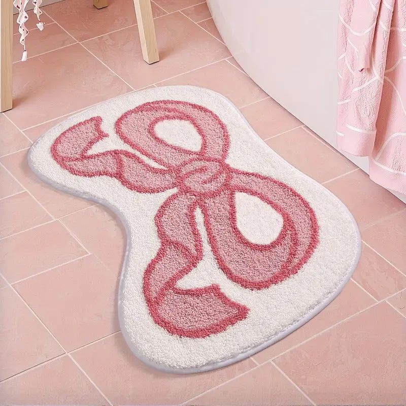 Fashion bathroom floor mat


