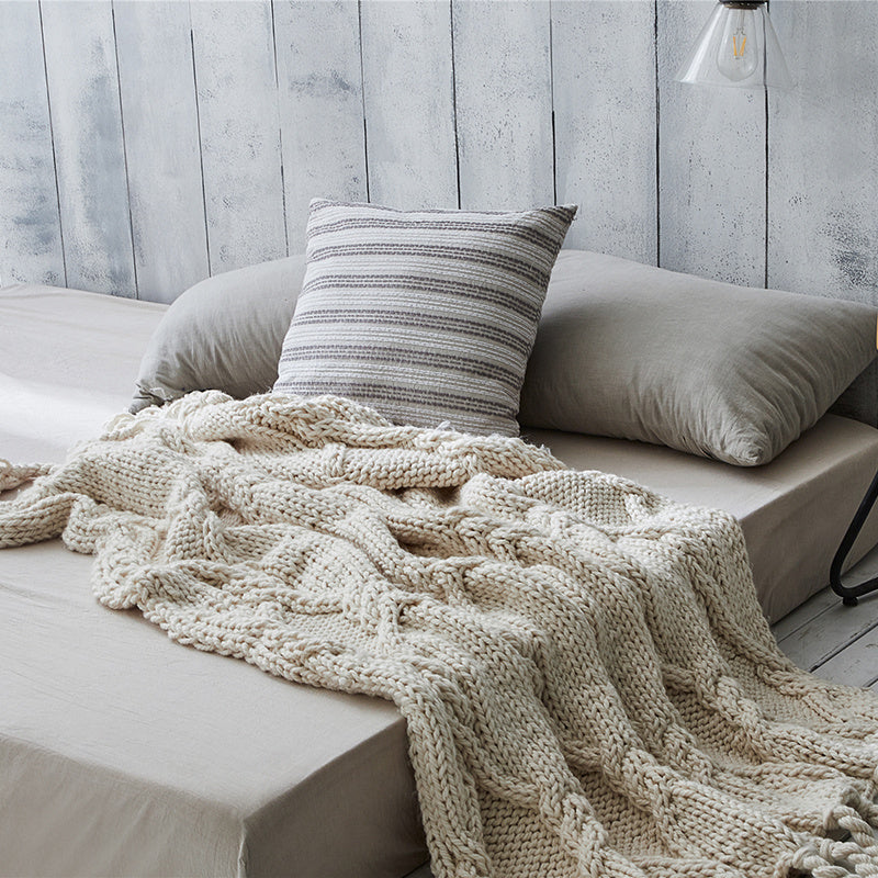 Handmade Knitted Blanket