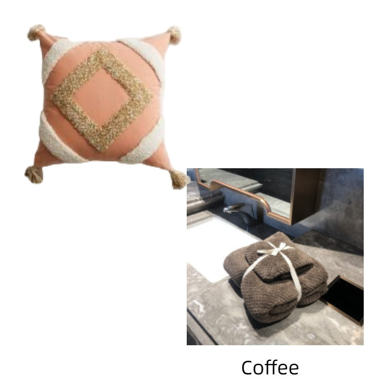 Cotton Canvas Cushion Cover – Durable & Stylish Pillowcase for Sofa or Bed - AVENWU