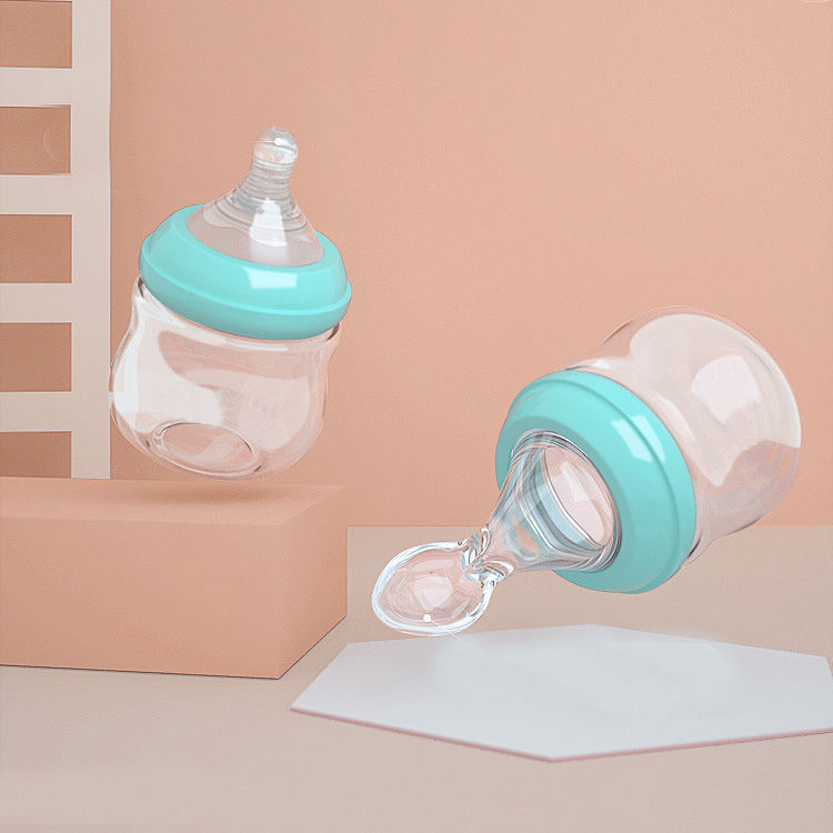 Borosilicate glass baby bottle

Soft spoon feeding bottle