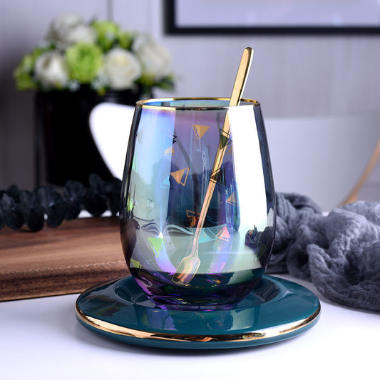 painted gilt cup

