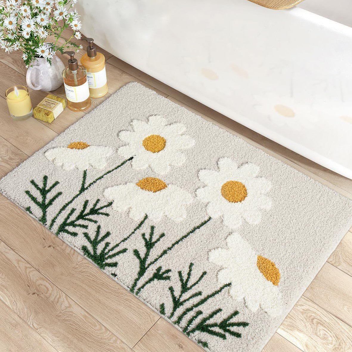 Cashmere-Like Bathroom Mat