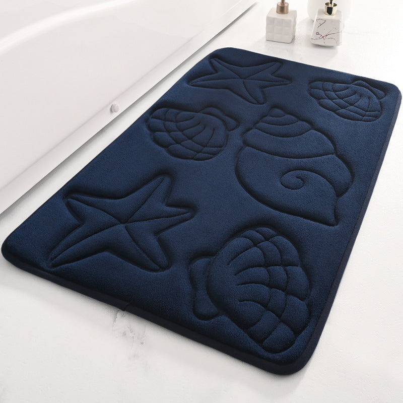 Soft bathroom mat

