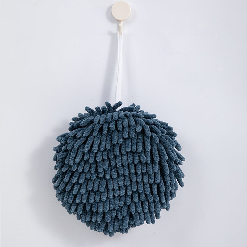 Absorbent Hand-Wiping Ball – Quick-Dry Hanging Cloth for Kitchen & Bathroom Use - AVENWU