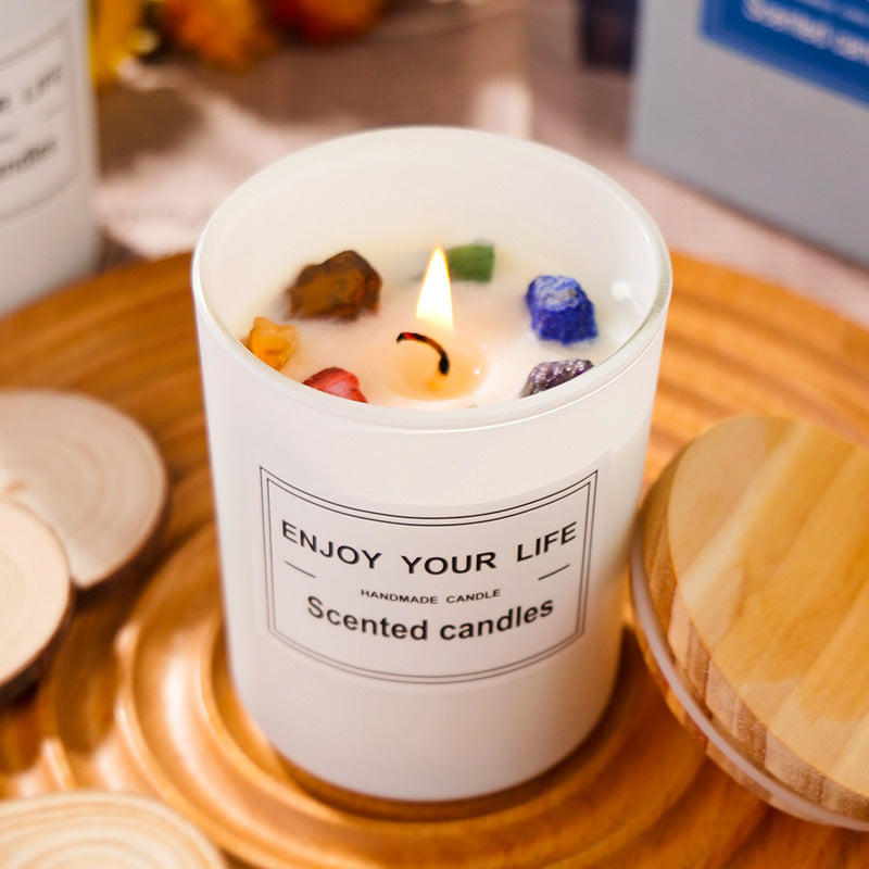 Smokeless gift candle

