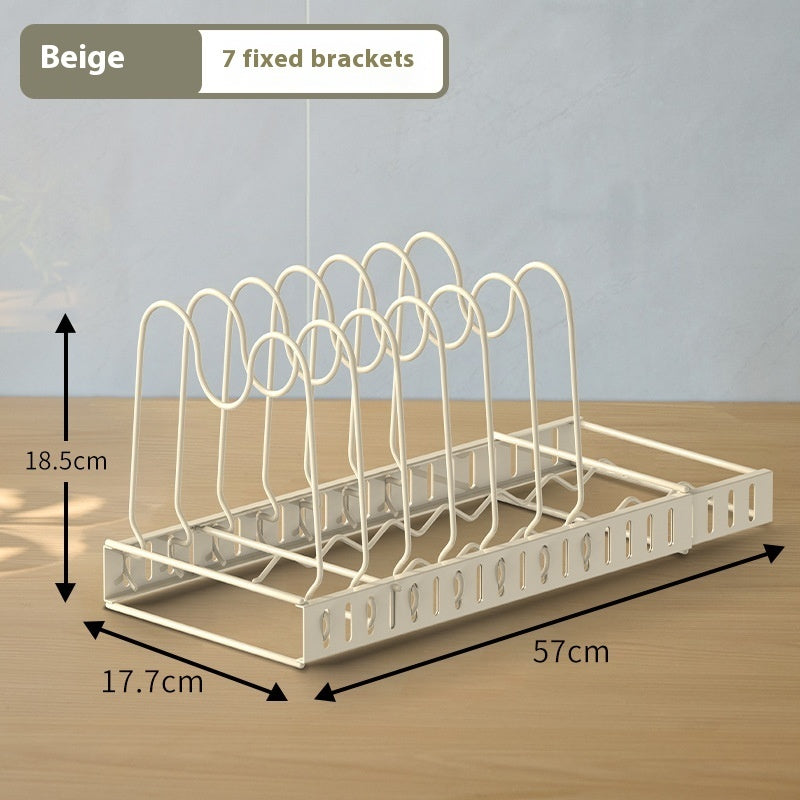 Punch-free rack